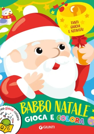 Babbo Natale Gioca E Colora (sagomato) fronte