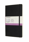 Immagine 0 di Notebook Large Rul-pla Black Soft