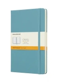 Immagine 0 di Moleskine Classic Notebook Large Ruled Hard Cover Reef Blue