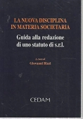 Immagine 0 di Nuova Disciplina Materia Soc.