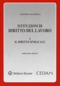 Immagine 0 di Istituzione Dir.lavoro 1 12ed.sindacale