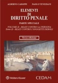 Immagine 0 di Elementi Diritto Penale P.spec.vol.2