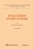 Immagine 0 di Manuale Diritto Bancario E Finanz.3ed.