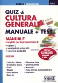 Immagine 0 di 238/2  Quiz Di Cultura Generale Manuale + Test