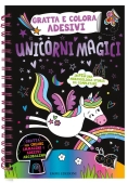 Immagine 0 di Unicorni Magici. Gratta E Colora Adesivi. Ediz. A Colori. Con Prodotti Vari: Matita Di Legno