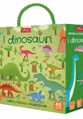 Immagine 0 di Dinosauri. Q-box. Ediz. A Colori. Con Puzzle (i)