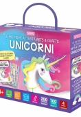 Immagine 0 di Unicorni. Le Mie Prime Attivit? Arts & Crafts. Ediz. A Colori. Con Bastoncino Da Ricalco. Con 4 Fond