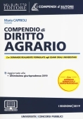 Immagine 0 di Compendio Diritto Agrario