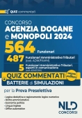 Immagine 0 di 564 Funzionari Agenzia Dogane Quiz 2024