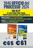 Immagine 0 di Kit Ufficio Del Processo 2024 2vol.