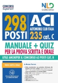 Immagine 0 di 298 Posti Aci 235 Cat.c Manuale  Quiz