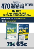 Immagine 0 di Kit 470 Agenzia Entrate 2vol. 2024