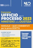 Immagine 0 di Ufficio Del Processo 2023 - Ministero Giustizia - Manuale + Quiz