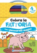 Immagine 0 di La Fattoria Con I Pennarelli Magici. Ediz. A Colori. Con 4 Pennarelli (colora)