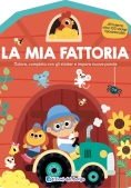 Immagine 0 di Mia Fattoria. Colora, Completa Con Gli Sticker E Impara Nuove Parole. Ediz. A Colori (la)