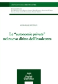 Immagine 0 di Autonomie Private Nuovo Diritto Insolv.