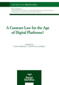 Immagine 0 di A Contract Law For The Age Of Digital