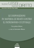 Immagine 0 di Disposizioni Materia Reati Contro Patrim