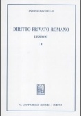 Immagine 0 di Diritto Privato Romano Lezioni 2