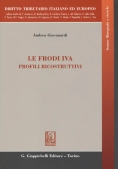 Immagine 0 di Frodi Iva Profili Ricostruttiv