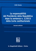 Immagine 0 di Responsabilit? Presidente Repubblica 2ed