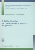 Immagine 0 di Diritto Alimentare Comunic.sicur.prod.