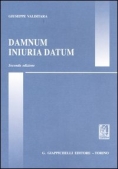 Immagine 0 di Damnum Iniuria Datum 2ed.