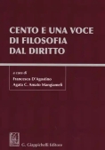 Immagine 0 di Cento E Una Voce Filosofia Diritto