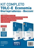 Immagine 0 di Kit 2v Economia + Giurisprudenza Tolc-e Bocconi 2024 - Teoria + Esercizi