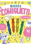 Immagine 0 di Amici Coniglietti Da Colorare