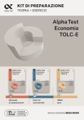 Immagine 0 di Alpha Test. Economia. Tolc-e. Kit Di Preparazione. Ediz. Mydesk. Con Contenuto Digitale Per Download