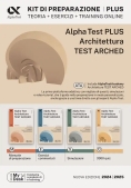 Immagine 0 di Alpha Test Plus. Architettura. Test Arched. Kit Di Preparazione Plus. Per L'ammissione A Tutti I Cor