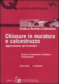 Immagine 0 di Chiusure In Muratura E Calcestruzzo