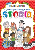 Immagine 0 di Grandi Personaggi Della Storia. Coloro & Imparo. Ediz. A Colori (i)