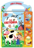 Immagine 0 di Fattoria. Libri A Spasso. Ediz. Illustrata. Con Gomma. Con 6 Matite Bicolore (la)