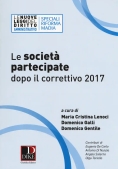 Immagine 0 di Le Societa' Partecipate Dopo Il Correttivo 2017