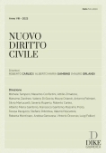 Immagine 0 di Nuovo Diritto Civile 1-2023