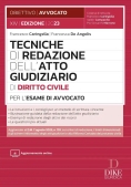 Immagine 0 di Tecniche Redazione Atto Giud.civile 2023