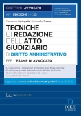 Immagine 0 di Tecniche Redazione Atto Giud.amm.vo 2023