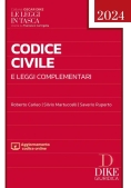 Immagine 0 di Codice Civile Leggi Compl.2024 Pocket