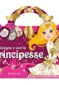 Immagine 0 di Disegna E Vesti Le Principesse. Fashion Girl. Con Adesivi. Ediz. A Colori