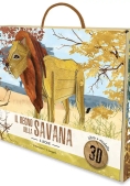 Immagine 0 di Regno Della Savana. Il Leone 3d. Ediz. A Colori. Con Giocattolo (il)