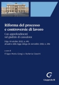 Immagine 0 di Riforma Processo E Controvers Del Lavoro