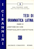 Immagine 0 di Tesi Di Grammatica Latina - Vol. Ii