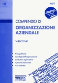 Immagine 0 di 40/1 Compendio Di Organizzazione Aziendale