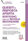 Immagine 0 di 526/22d Quesiti A Risposta Aperta Sostegno Scuole Secondarie