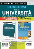 Immagine 0 di Kit Concorsi Universita' Area Tecn.amm.v