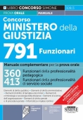 Immagine 0 di 791 Funzionari Min.giustizia Man.orale