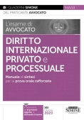 Immagine 0 di Esame Avvocato Diritto Int.le Privato