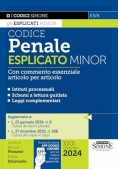 Immagine 0 di Codice Penale Esplicato Minor 29ed.2024